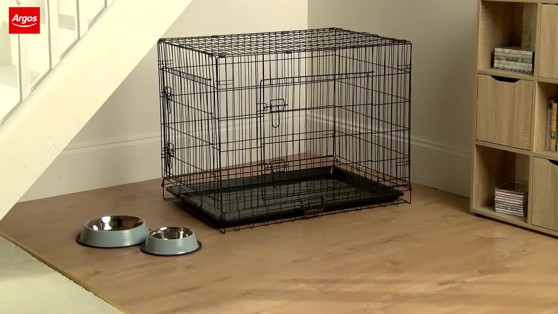 argos puppy crate