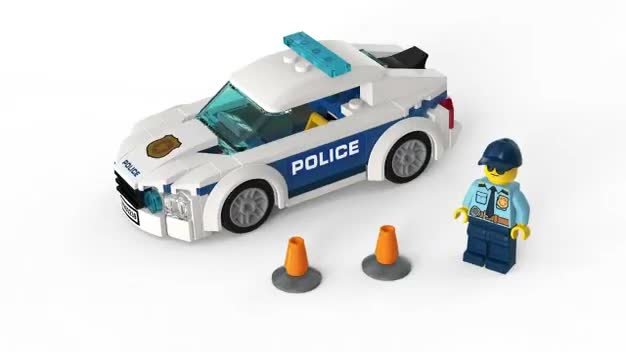 lego police van