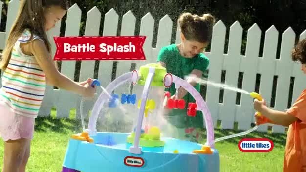 little tikes battle splash water table