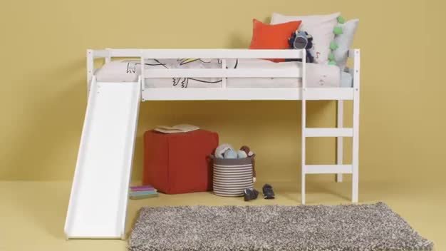 Argos cabin 2025 bed with slide