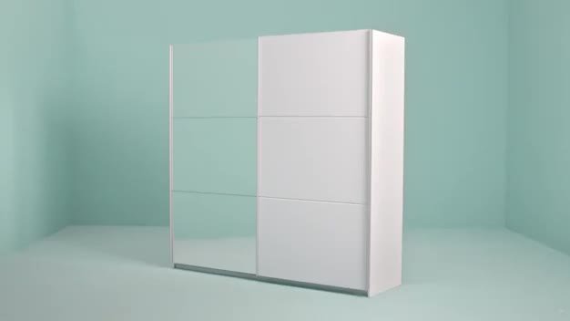 Argos high deals gloss wardrobe