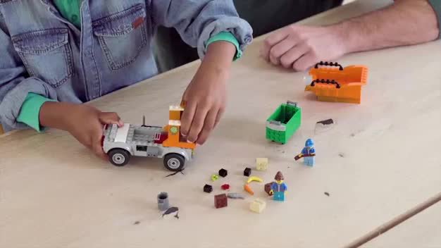 lego garbage truck argos