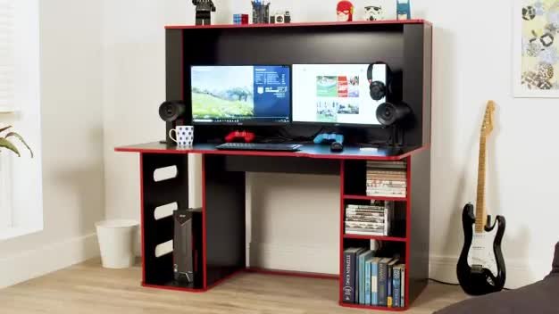 Buy Argos Home Cornex Gaming Desk Black Desks Argos