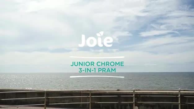 joie junior chrome 3 in 1 toy pram