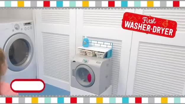 play washer and dryer little tikes