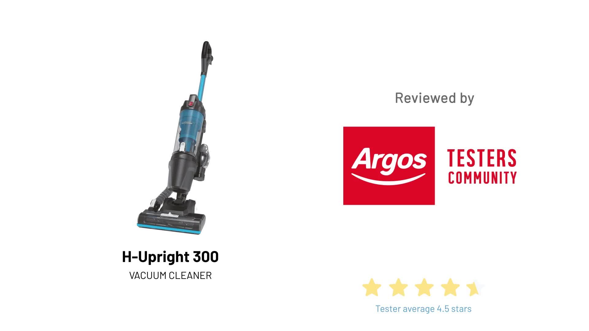 Argos upright store hoovers