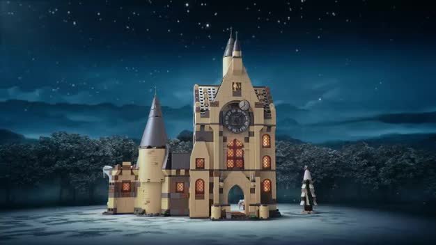 argos harry potter clock tower