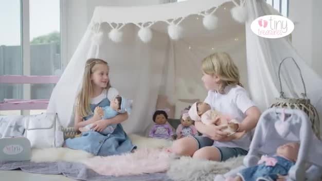 chad valley dolls cot