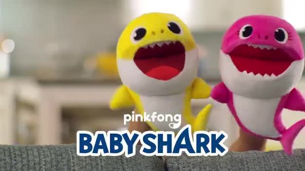 Shark puppet hot sale singing