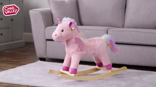 chad valley unicorn rocking horse