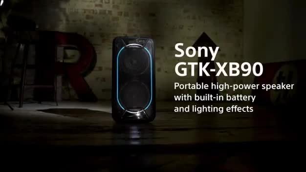 sony gtk xb90 battery life