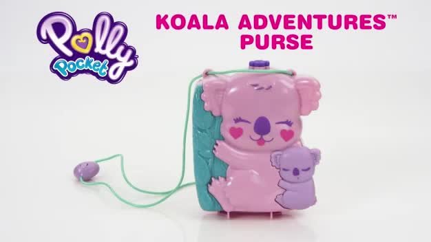 Buy Polly Pocket Koala Adventures Purse, Dolls