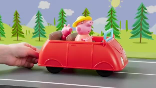 peppa pig push and go car argos