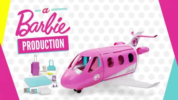 barbie plane argos