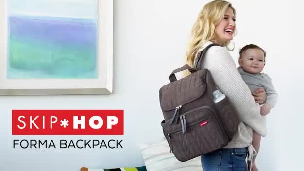 skip hop forma changing backpack