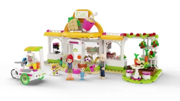 lego friends organic cafe