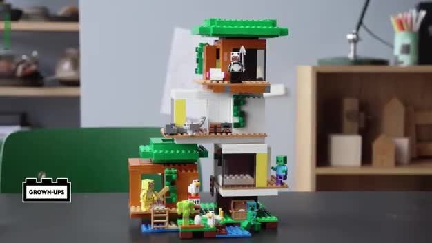 Buy Lego Minecraft The Modern Treehouse Toy With Figures Lego Argos