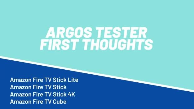 Argos Product Support for  Fire TV Stick (392/9315)