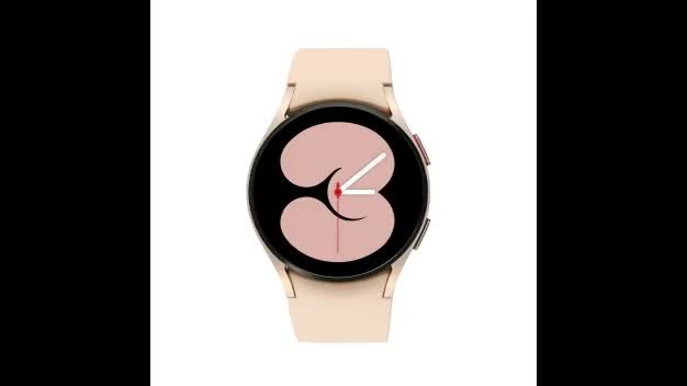 Buy Samsung Galaxy Watch4 40mm Aluminium Smart Watch Pink Gold