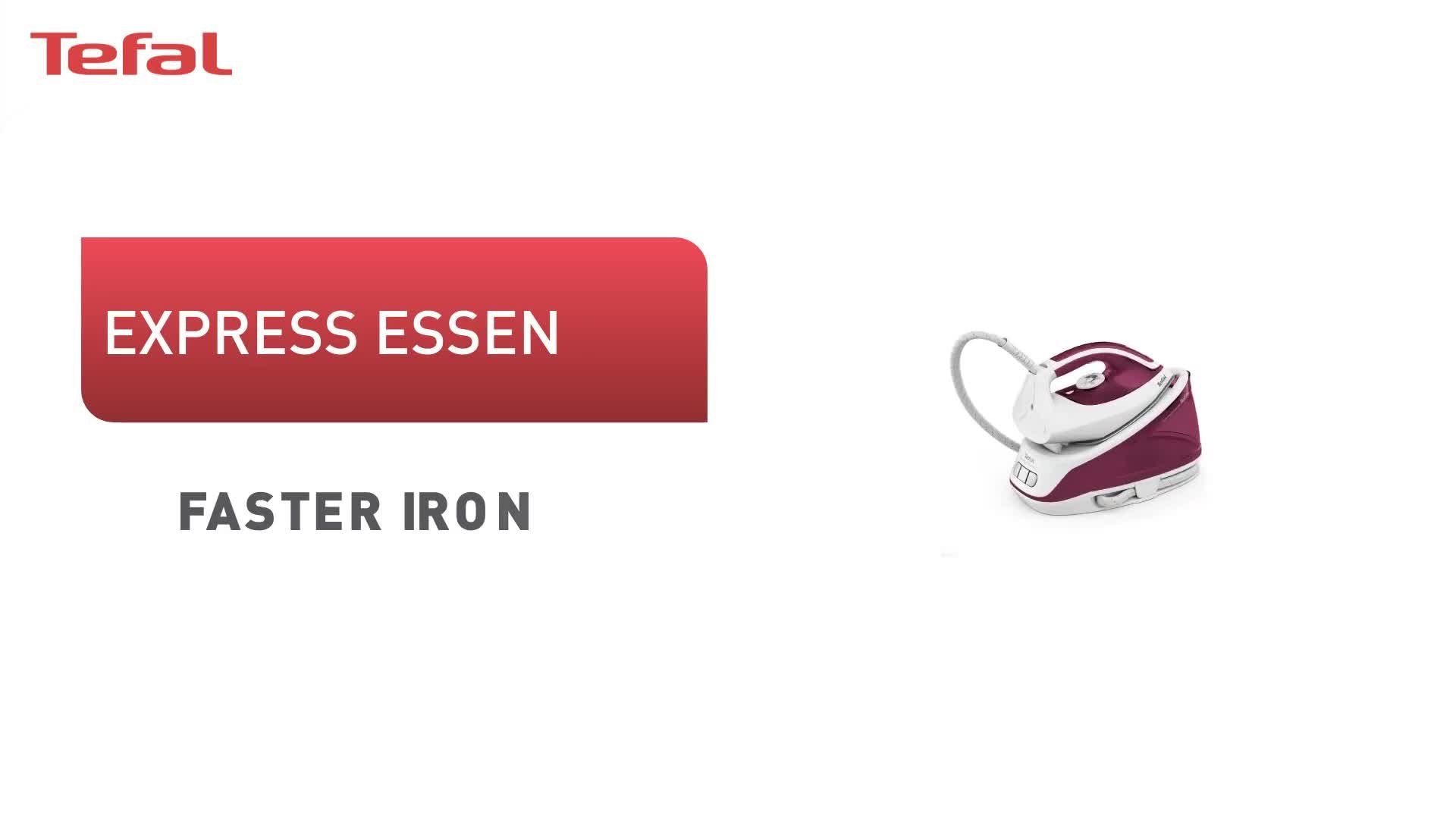 Steam Express Iron Irons Generator SV6110 | Buy Essential | Tefal Argos