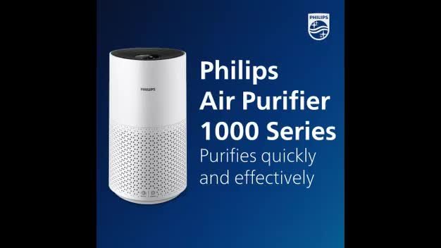 Philips Air Purifier Série 1000i Purificateur d'air, gris foncé