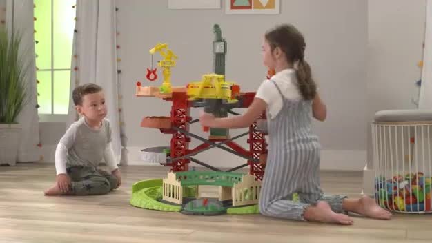 Buy Thomas & Friends Trains & Cranes Super Tower Track Set | Toy