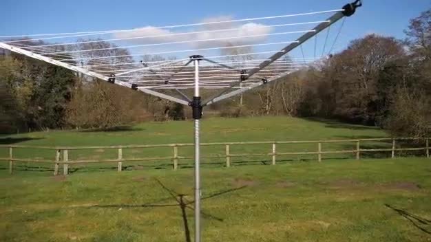 45m Rotating Outdoor Washing Line