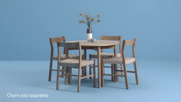 Buy Habitat Jessie Wood 4 Seater Folding Table Walnut Dining