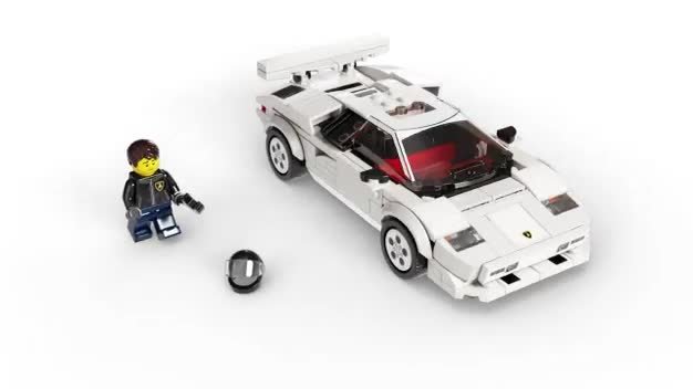 Buy LEGO Speed Champions Lamborghini Countach Race Car Set 76908