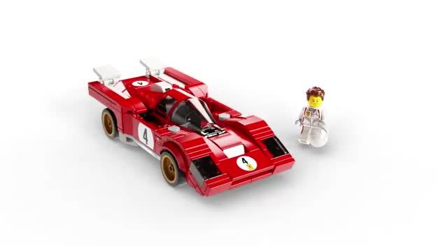 Buy LEGO Speed Champions 1970 Ferrari 512 M Sports Car Toy 76906