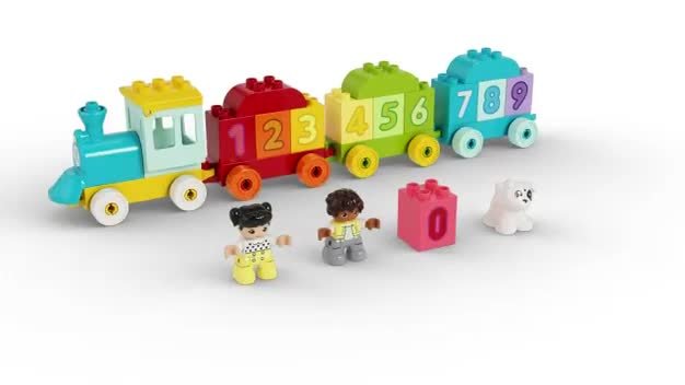 Buy LEGO DUPLO My First Number Train Toy Toddlers 10954 | LEGO | Argos