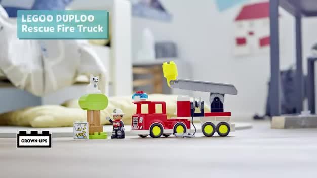 Lego Duplo Town Fire Engine Toy 10969 : Target