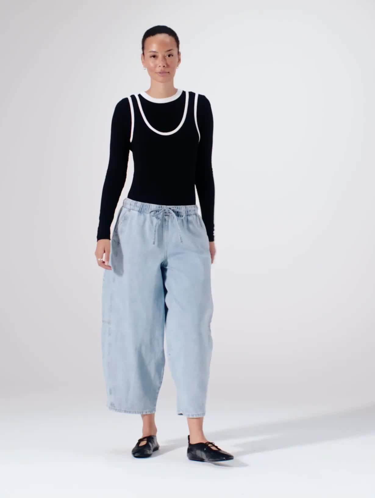 Mono 2 in 1 Long Sleeve Top 16 - Video 1 thumbnail